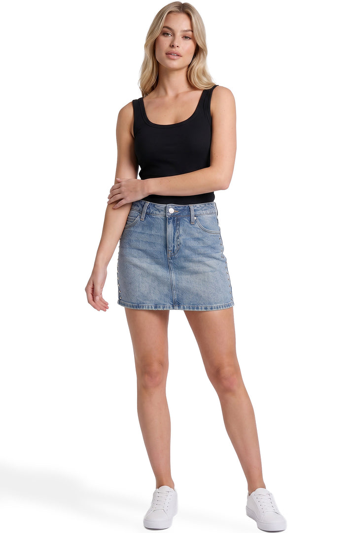 Plus Studded Skort-ZR22099-08M