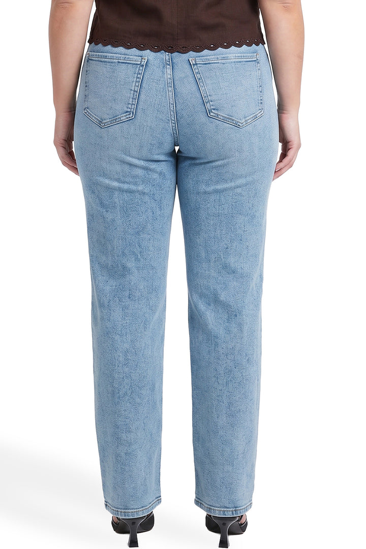 Plus Hailey High Rise Wide Leg Jeans