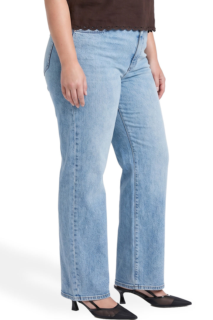 Plus Hailey High Rise Wide Leg Jeans