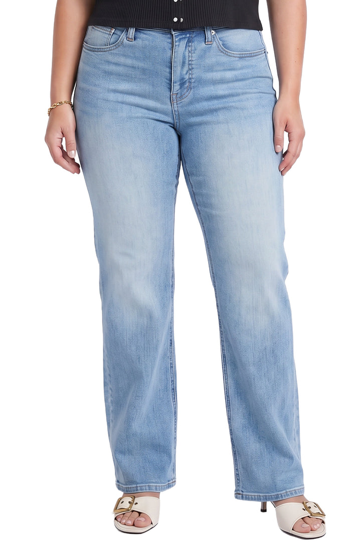 Plus Hailey High Rise Wide Leg Jeans