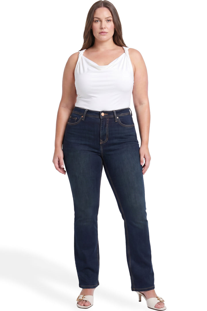 Plus Mia High Rise Western Bootcut Jeans