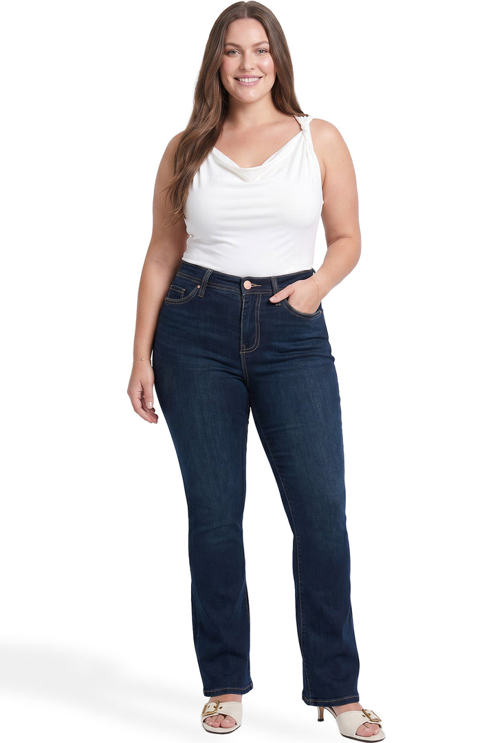 Plus Mia High Rise Western Bootcut Jeans