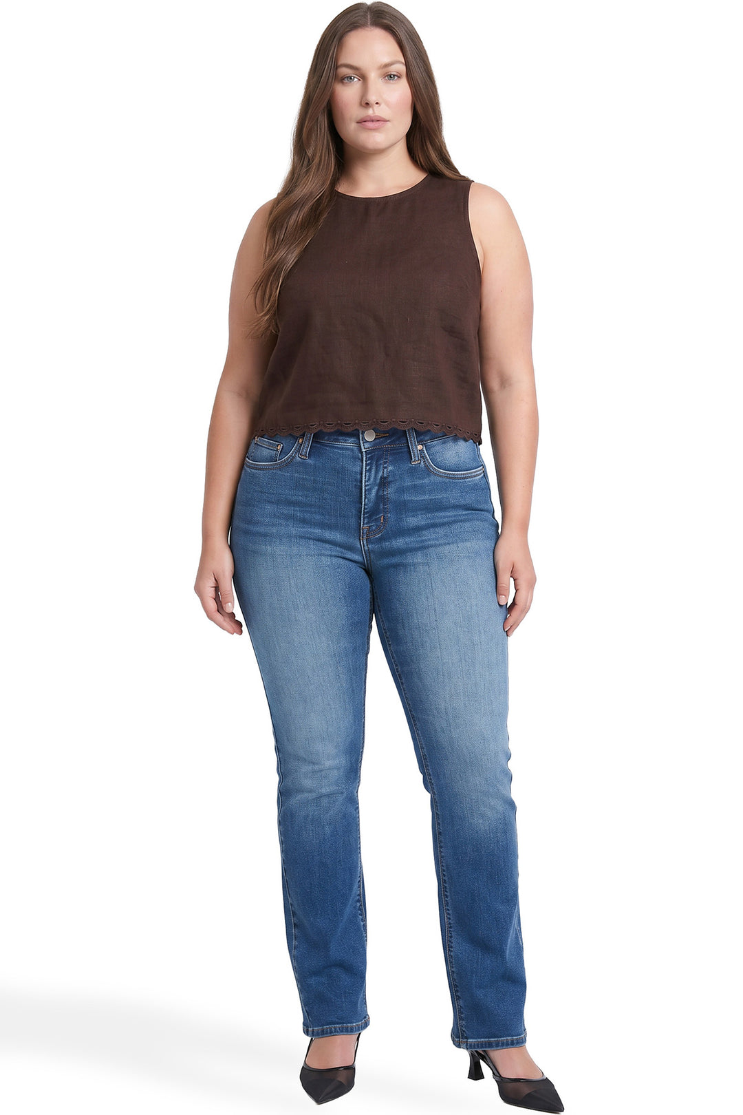 Plus Mia High Rise Bootcut Jeans
