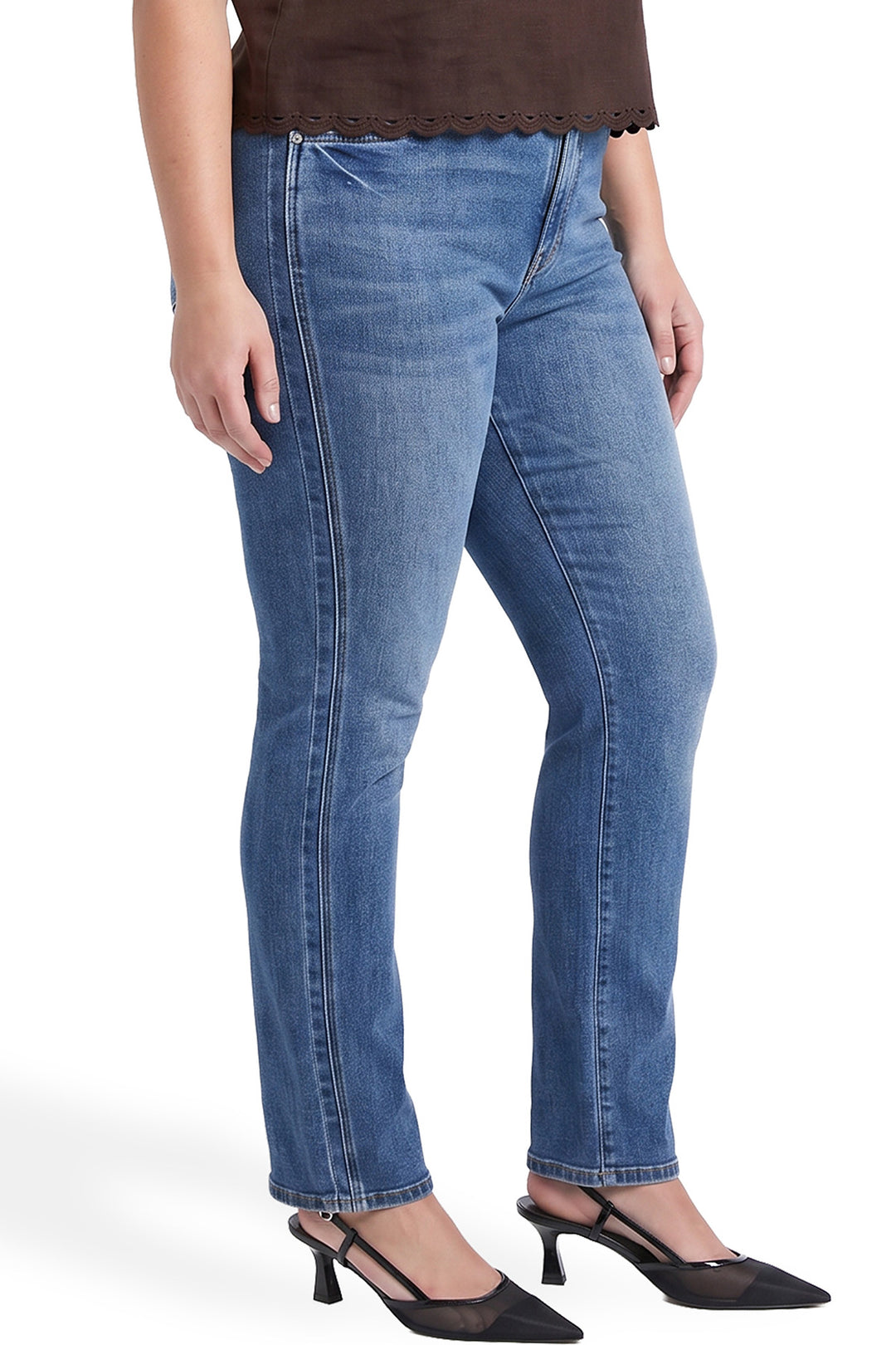 Plus Mia High Rise Slimmers Bootcut Jeans
