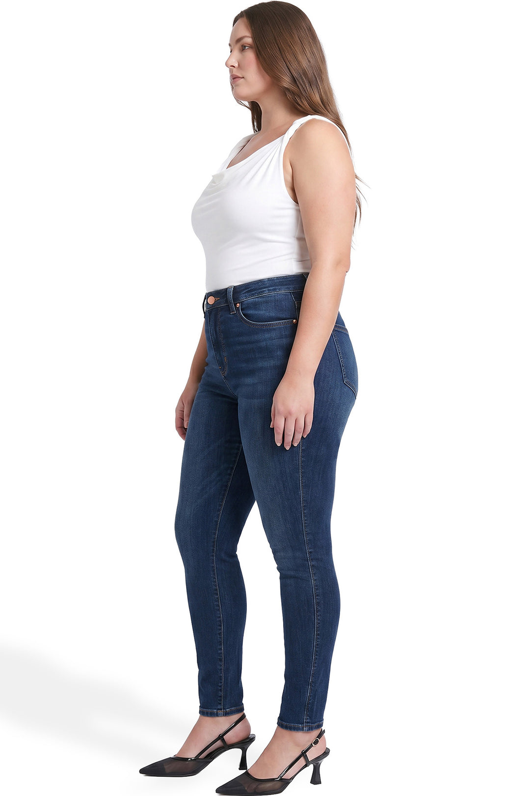 Plus Sophie High Rise Skinny Jeans