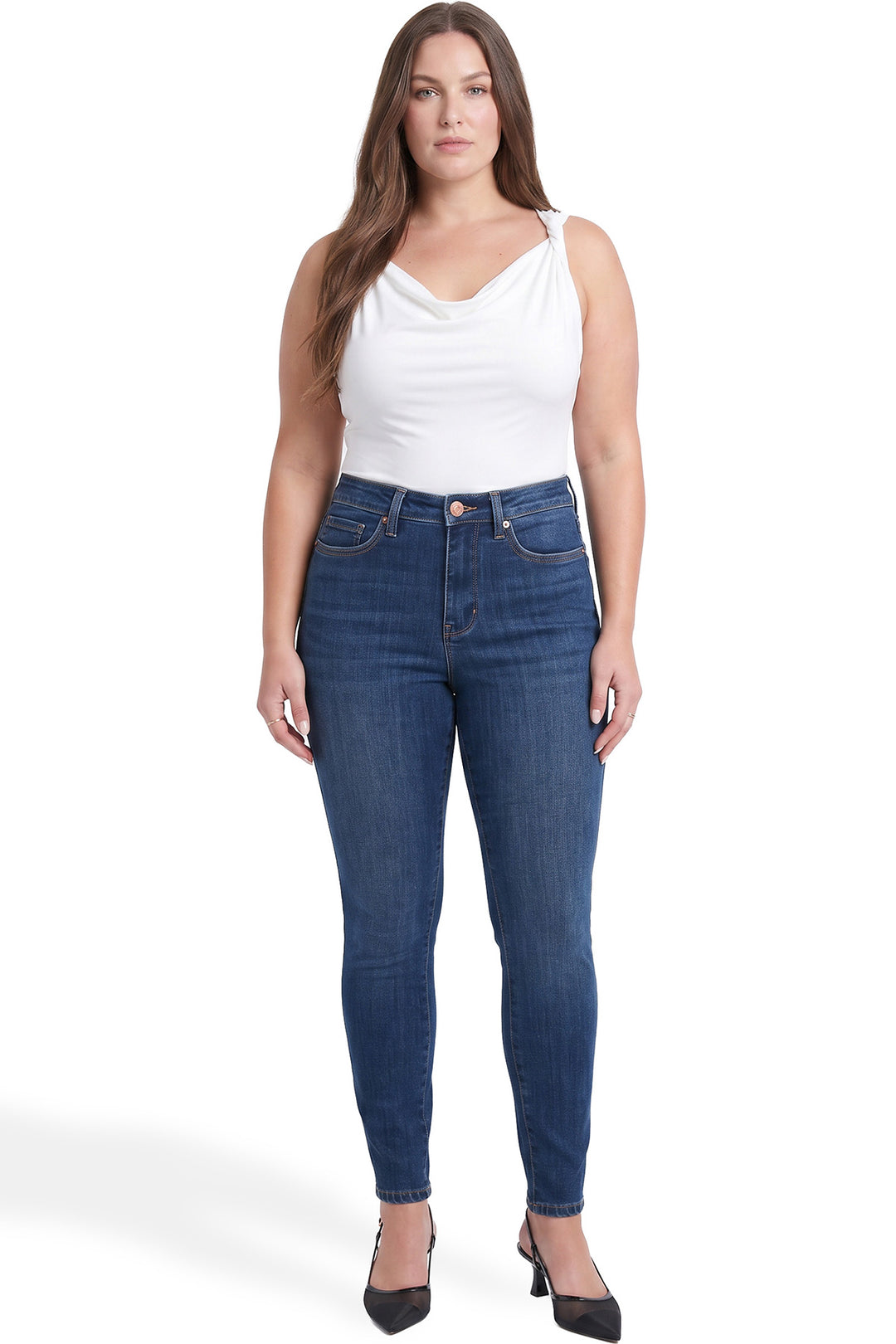 Plus Sophie High Rise Skinny Jeans