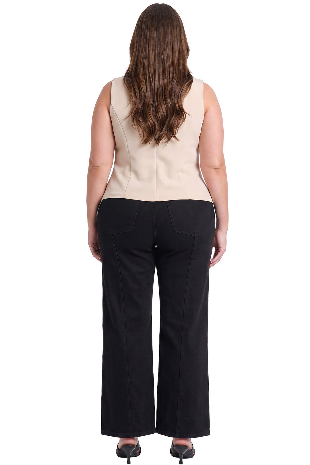 Plus Hailey Essential Wide Leg Jeans