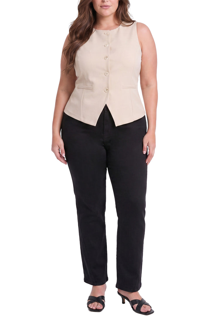 Plus Hailey Essential Wide Leg Jeans
