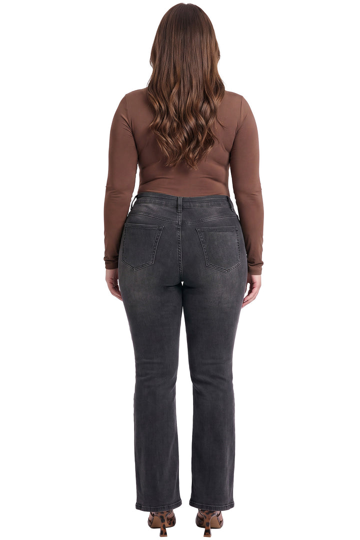 Plus Mia Studded Bootcut Jeans