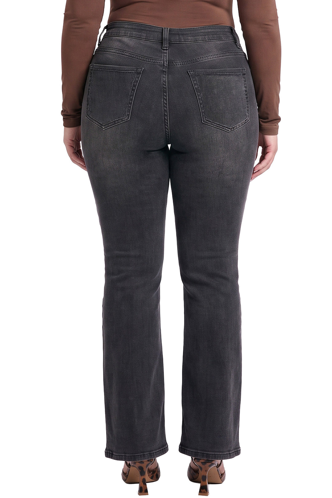 Plus Mia Studded Bootcut Jeans