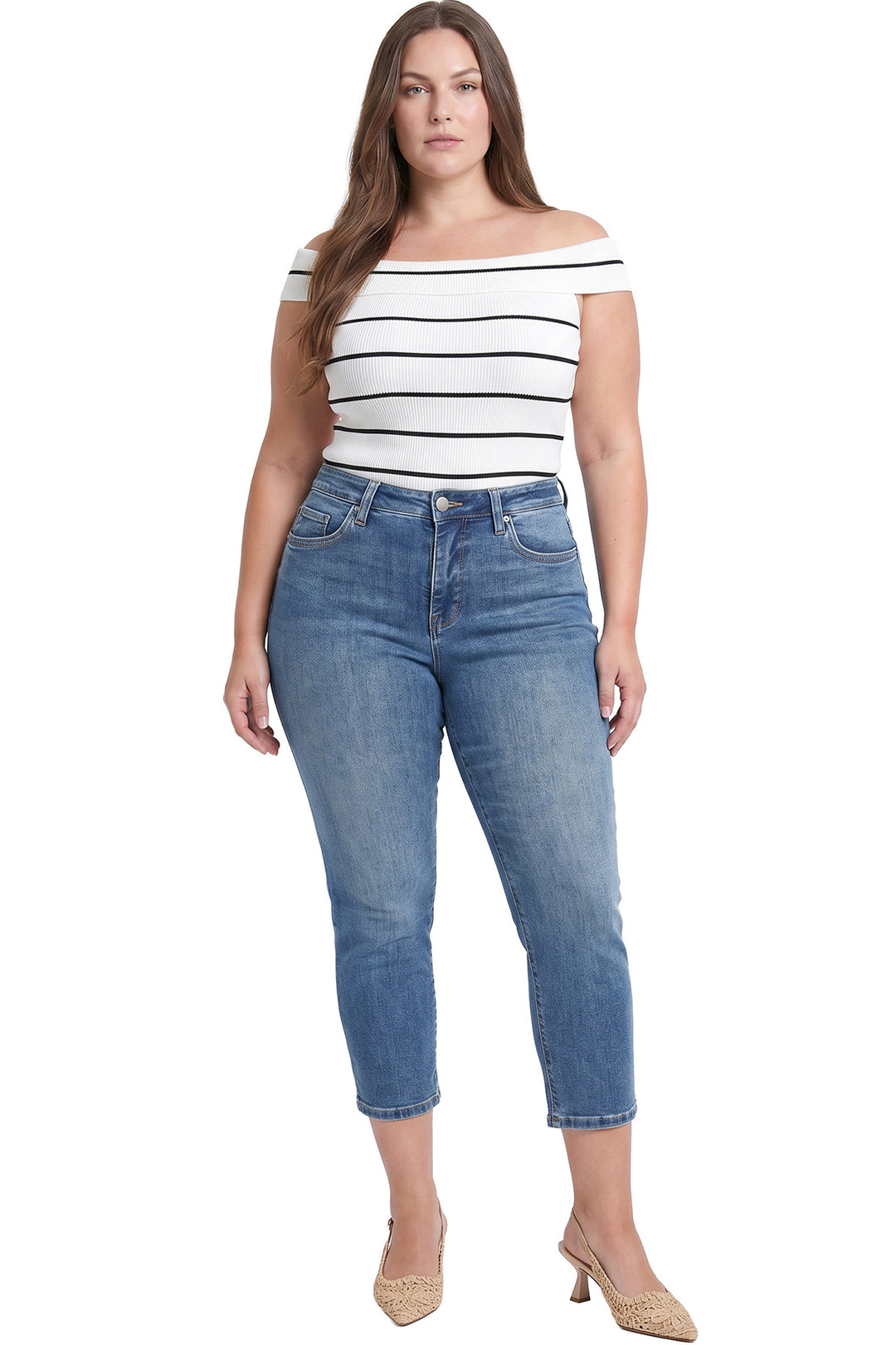 Plus Dylan Essential Straight Leg Jeans