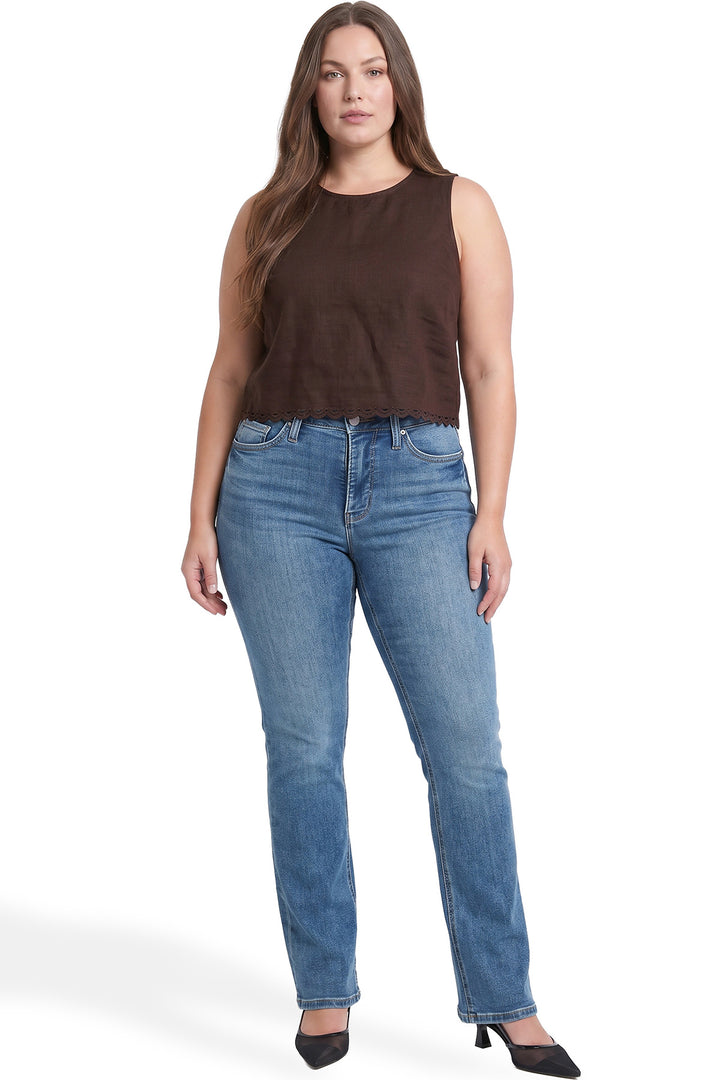 Plus Mia High Rise Essential Slimmers Bootcut Jeans - Inseam Program