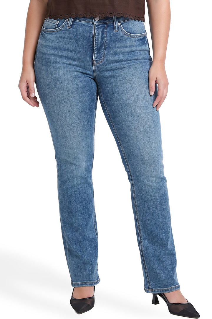 Plus Mia High Rise Essential Slimmers Bootcut Jeans - Inseam Program