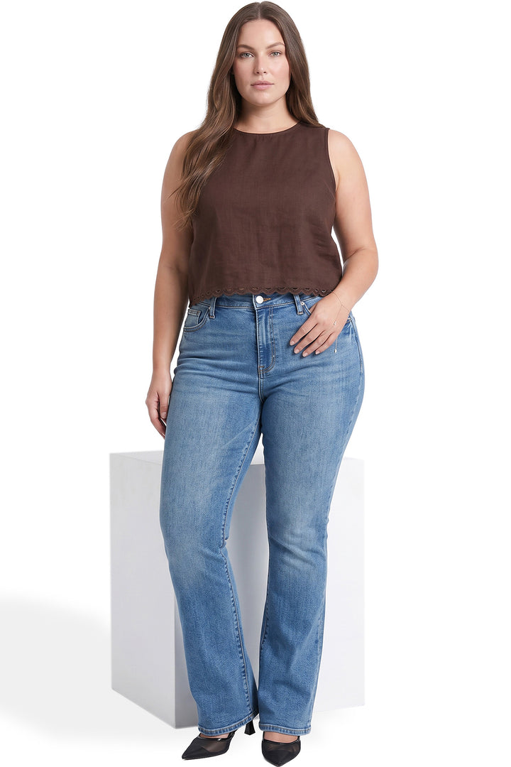 Plus Mia High Rise Essential Slimmers Bootcut Jeans - Inseam Program