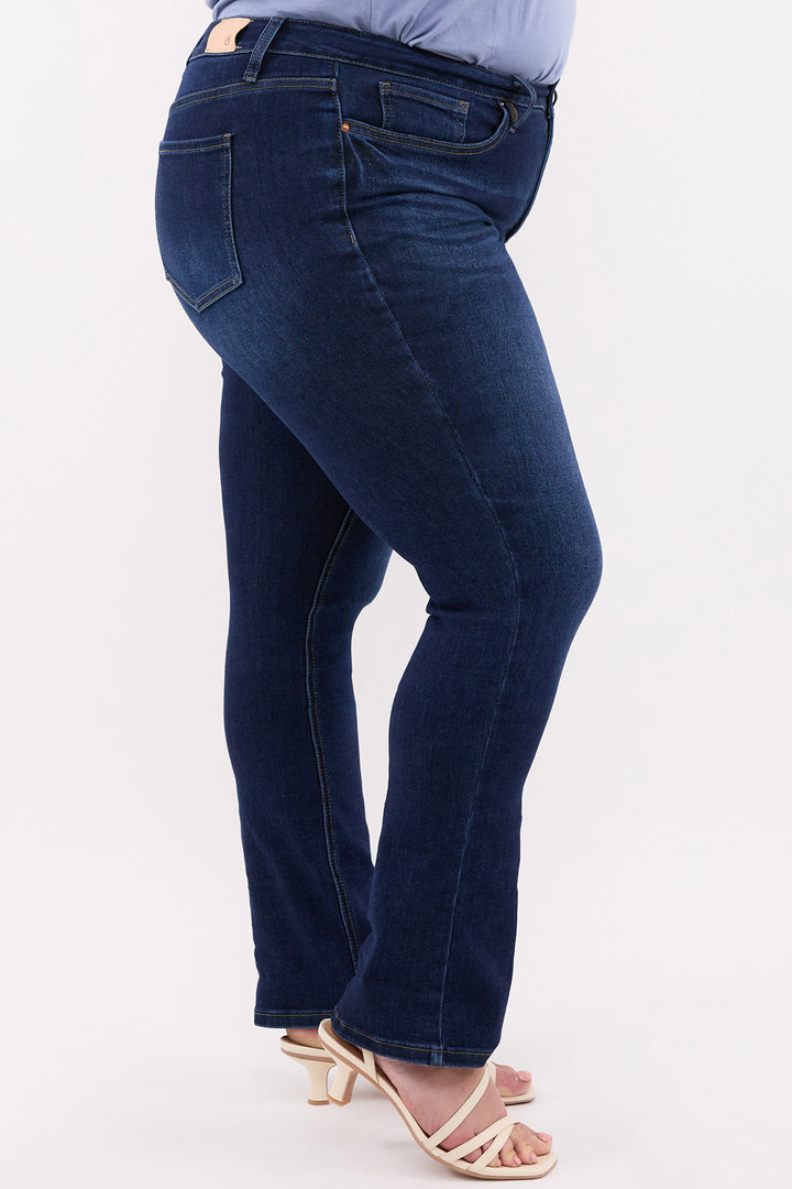 Plus Dylan High Rise Straight Leg Jeans-ZP197232