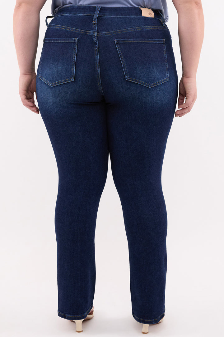 Plus Dylan High Rise Straight Leg Jeans-ZP197232