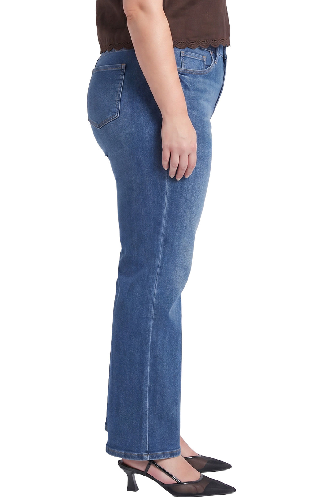 Plus Dylan High Rise Straight Leg Jeans