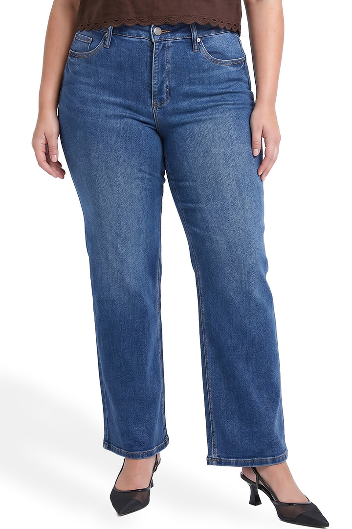 Plus Dylan High Rise Straight Leg Jeans