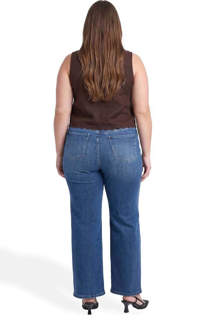Plus Dylan High Rise Straight Leg Jeans