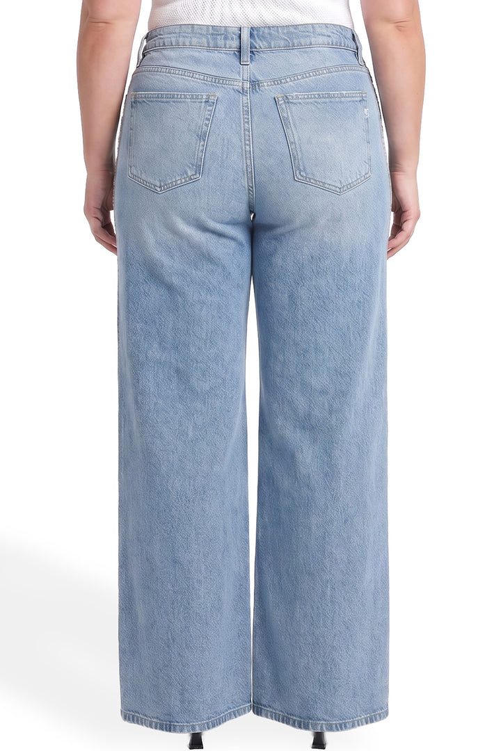 Plus Chloe High Rise Wide Leg Jeans