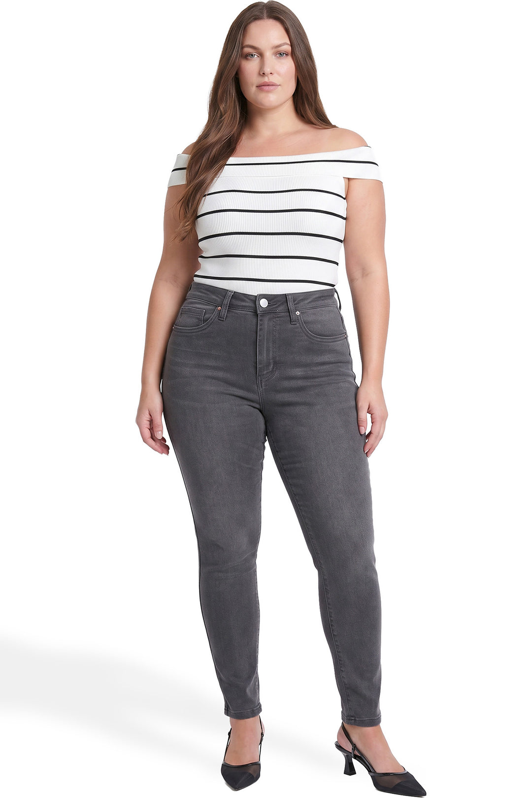 Plus Sophie High Rise Skinny Jeans