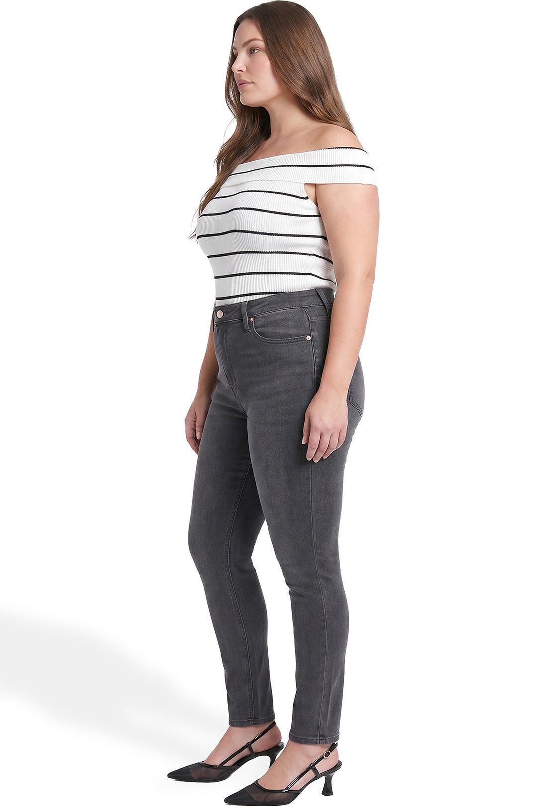 Plus Sophie High Rise Skinny Jeans