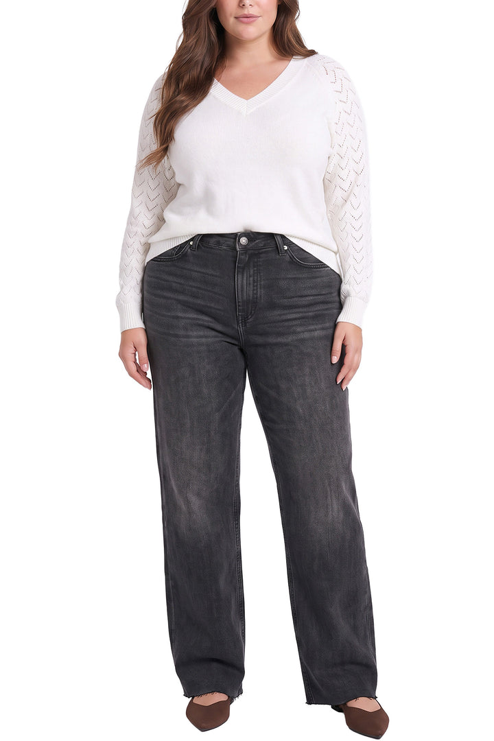 Plus Hailey Wide Leg Jeans