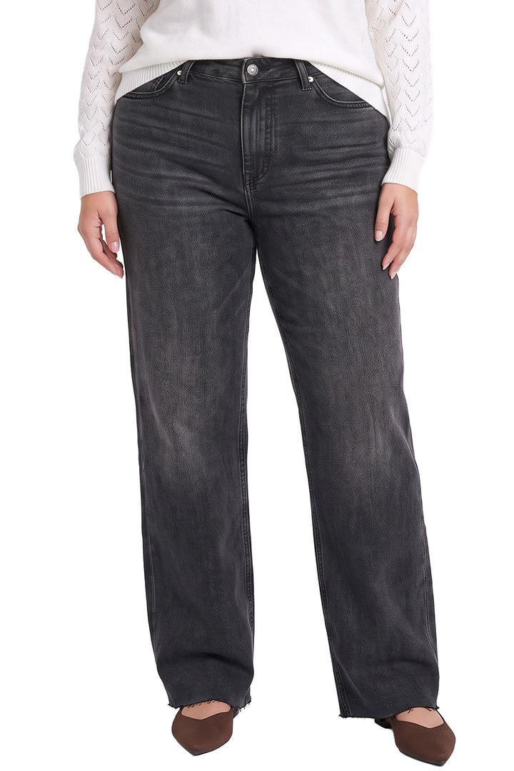 Plus Hailey Wide Leg Jeans