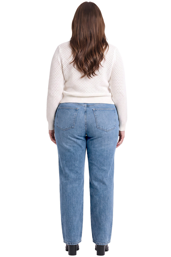 Plus Hailey Wide Leg Studded Jeans