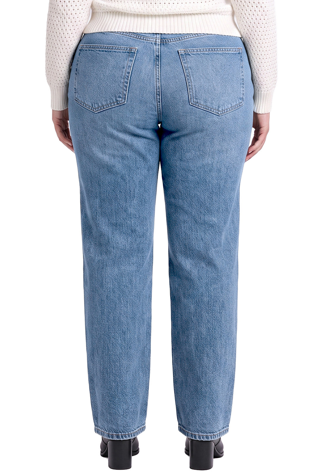 Plus Hailey Wide Leg Studded Jeans