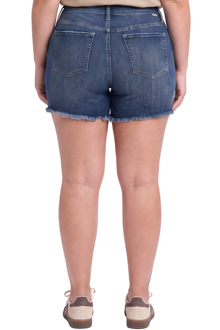 Plus Essential Fray Hem Shorts